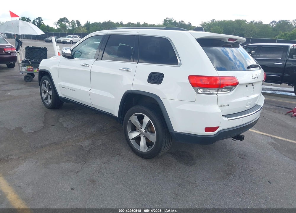 2015 JEEP GRAND CHEROKEE LIMITED VIN: 1C4RJFBG3FC950796