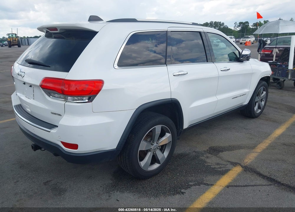 2015 JEEP GRAND CHEROKEE LIMITED VIN: 1C4RJFBG3FC950796