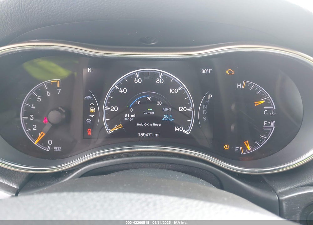 2015 JEEP GRAND CHEROKEE LIMITED VIN: 1C4RJFBG3FC950796