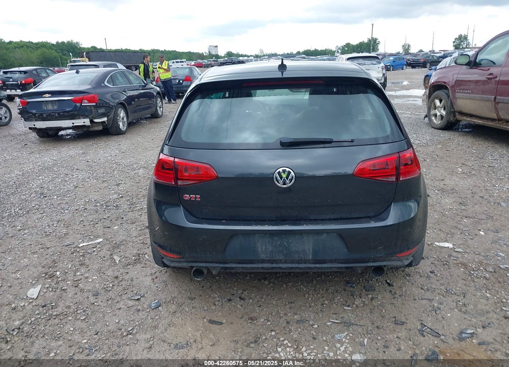 2017 VOLKSWAGEN GOLF GTI VIN: 3VW547AU6HM001759
