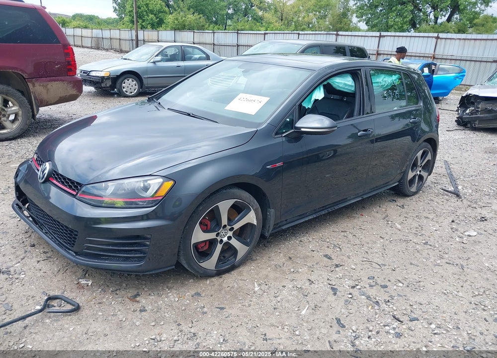 2017 VOLKSWAGEN GOLF GTI VIN: 3VW547AU6HM001759