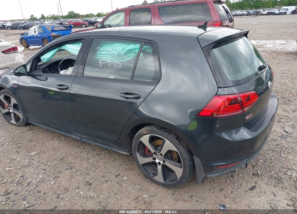 2017 VOLKSWAGEN GOLF GTI VIN: 3VW547AU6HM001759