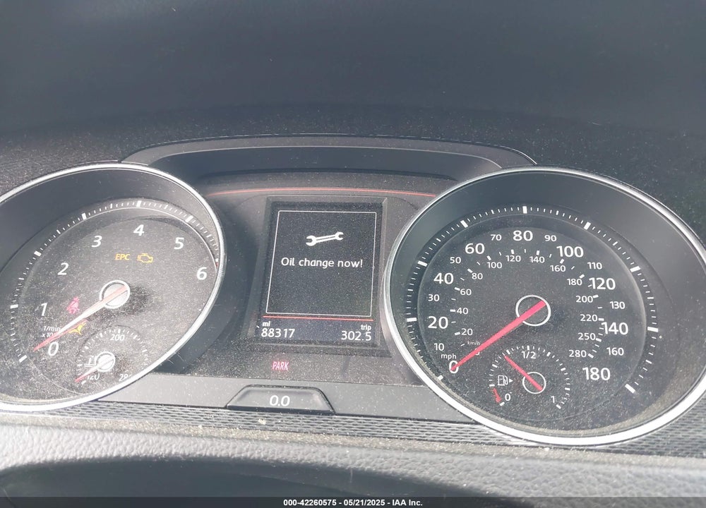 2017 VOLKSWAGEN GOLF GTI VIN: 3VW547AU6HM001759