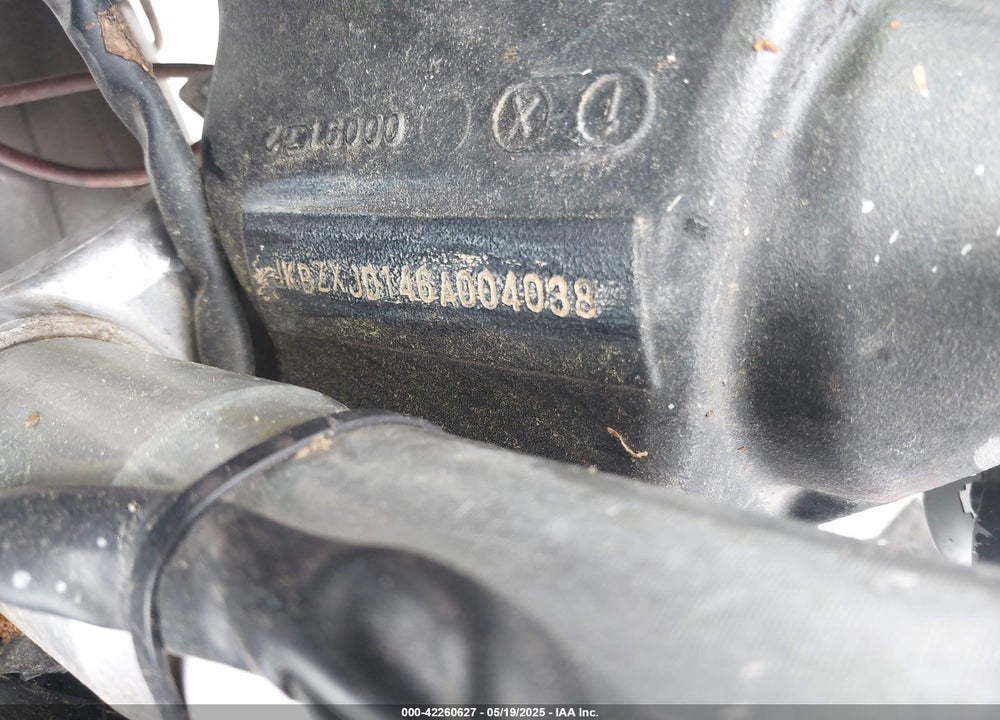 2006 KAWASAKI ZX636 C1 VIN: JKBZXJD146A004038