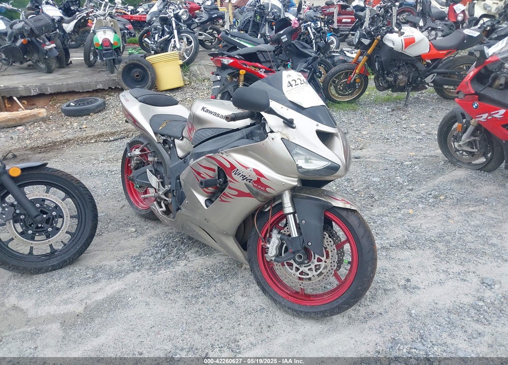 2006 KAWASAKI ZX636 C1 VIN: JKBZXJD146A004038