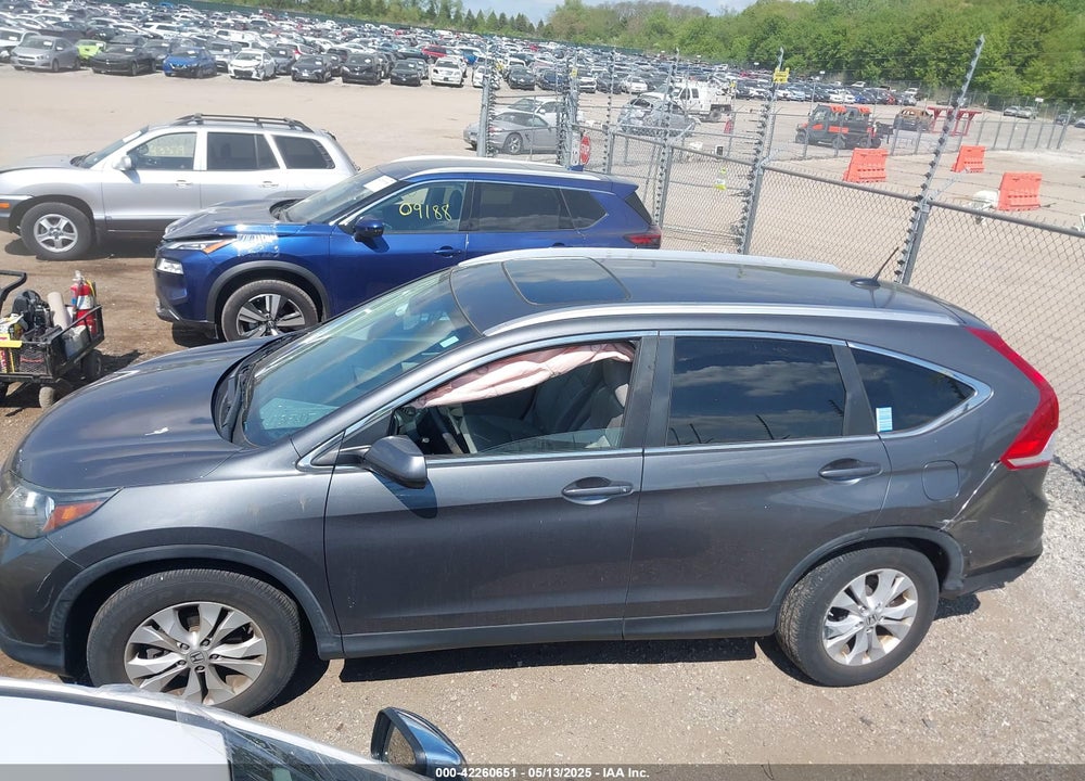 2013 HONDA CR-V EX-L VIN: 2HKRM4H76DH610921