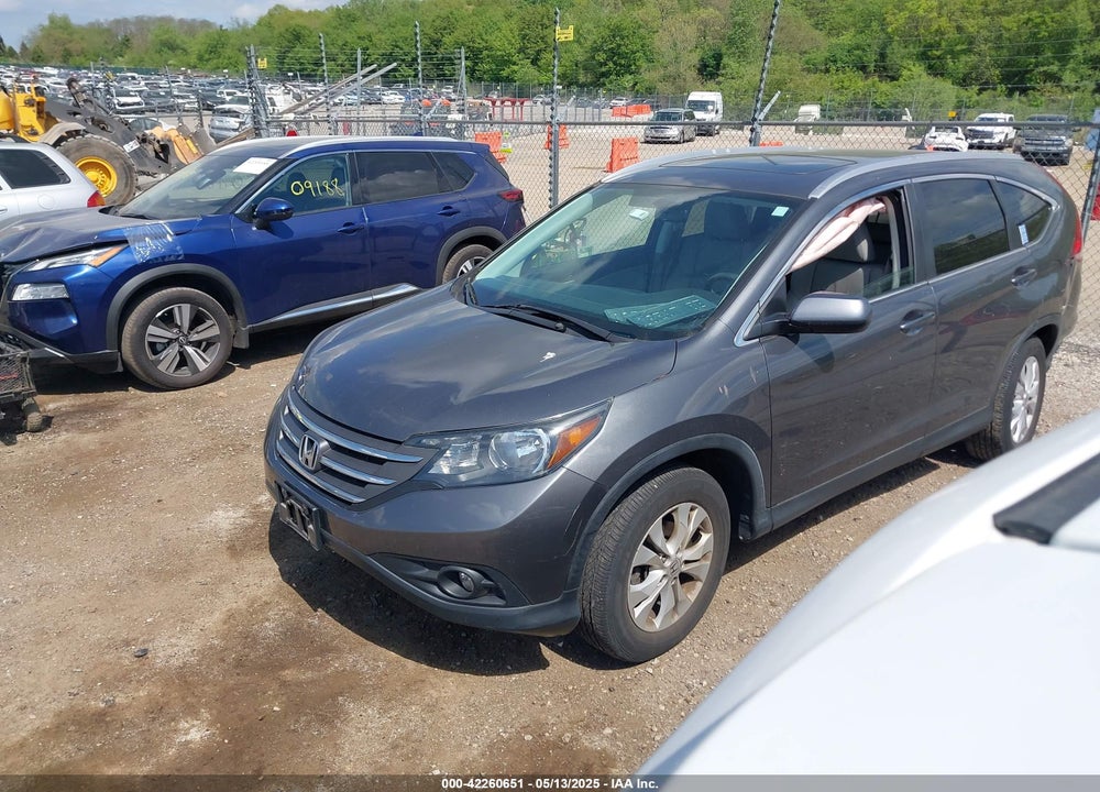 2013 HONDA CR-V EX-L VIN: 2HKRM4H76DH610921