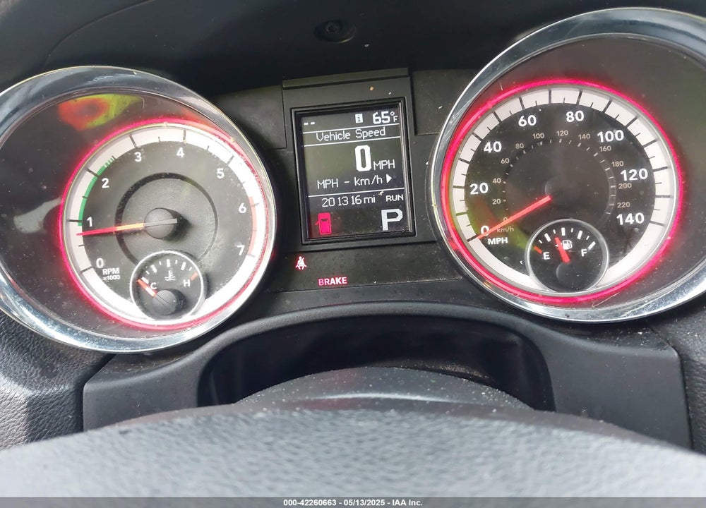 2013 DODGE DURANGO VIN: 1C4SDJCT8DC638056