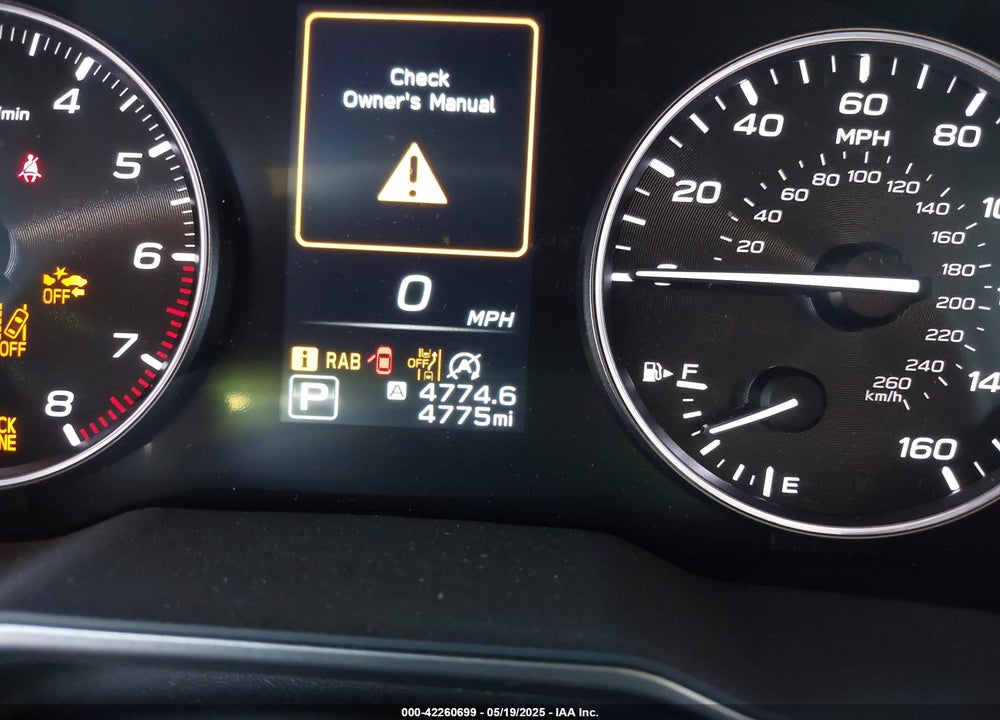 2025 SUBARU OUTBACK ONYX EDITION XT VIN: 4S4BTGLD4S3161696