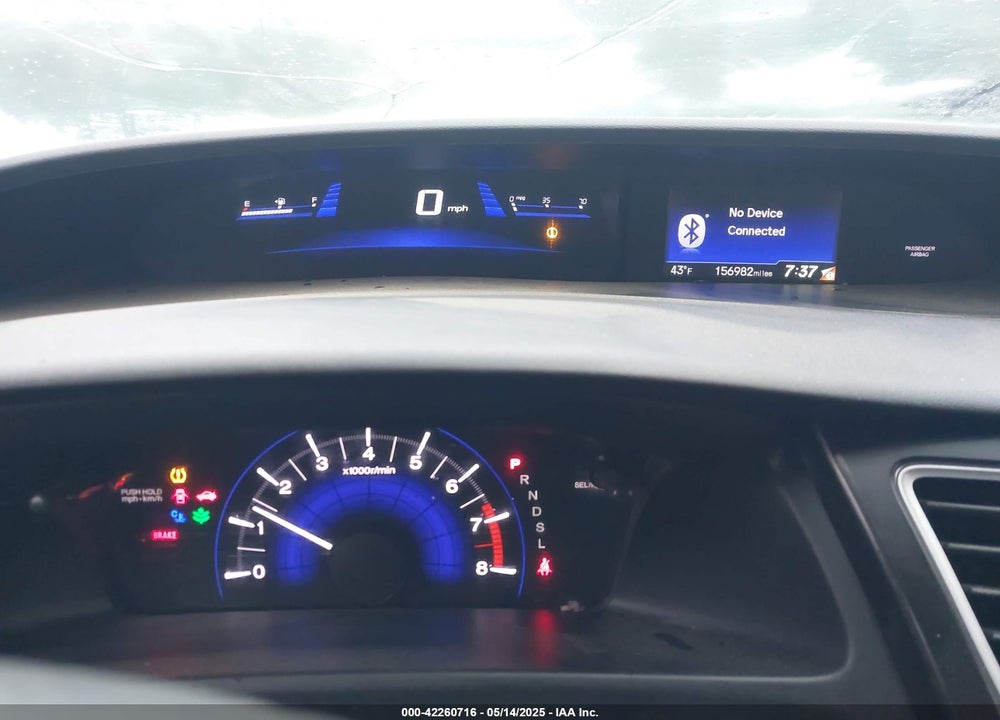 2015 HONDA CIVIC VIN: 2HGFB2F75FH523069