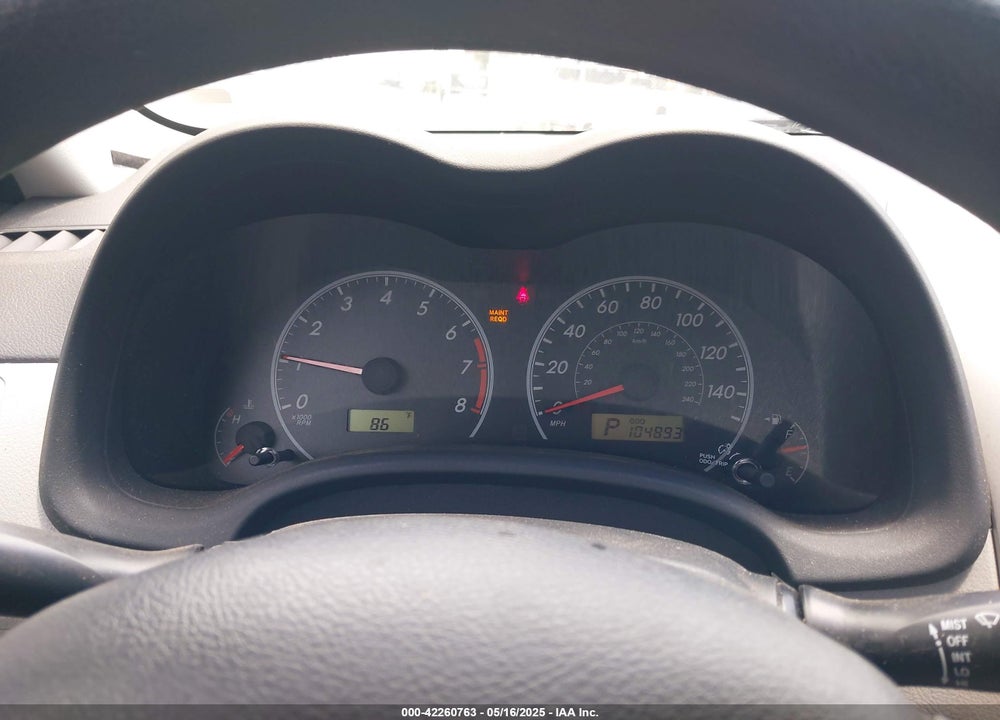 2012 TOYOTA COROLLA LE VIN: 2T1BU4EE6CC835281