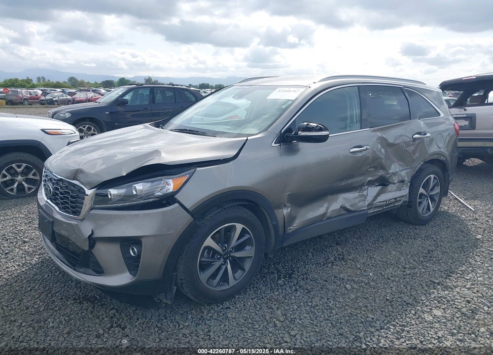 2019 KIA SORENTO 3.3L EX VIN: 5XYPHDA56KG547201