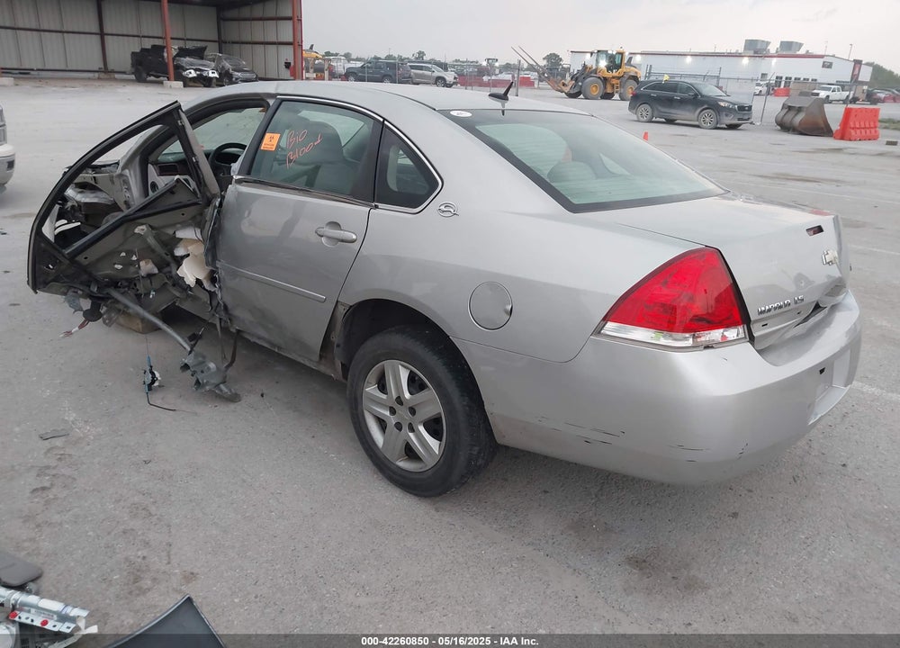 2007 CHEVROLET IMPALA LS VIN: 2G1WB58K679236250
