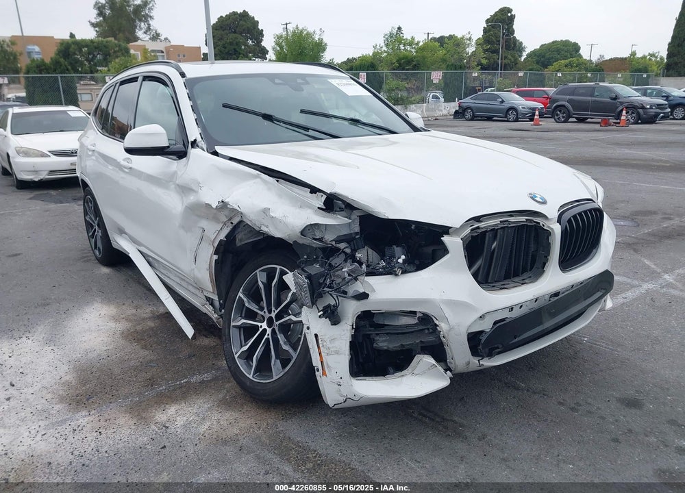 2021 BMW X3 SDRIVE30I VIN: 5UXTY3C06M9G70867