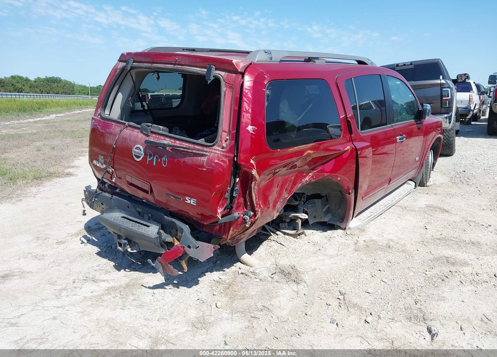 2009 NISSAN ARMADA SE VIN: 5N1BA08D09N614281