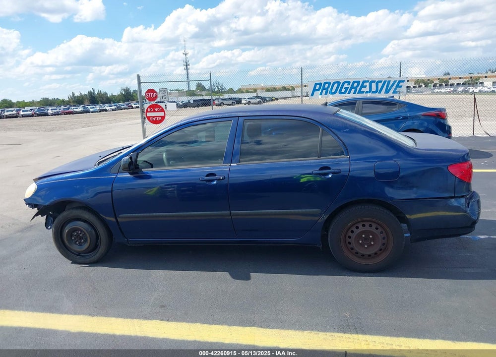 2007 TOYOTA COROLLA VIN: JTDBR32E270107117