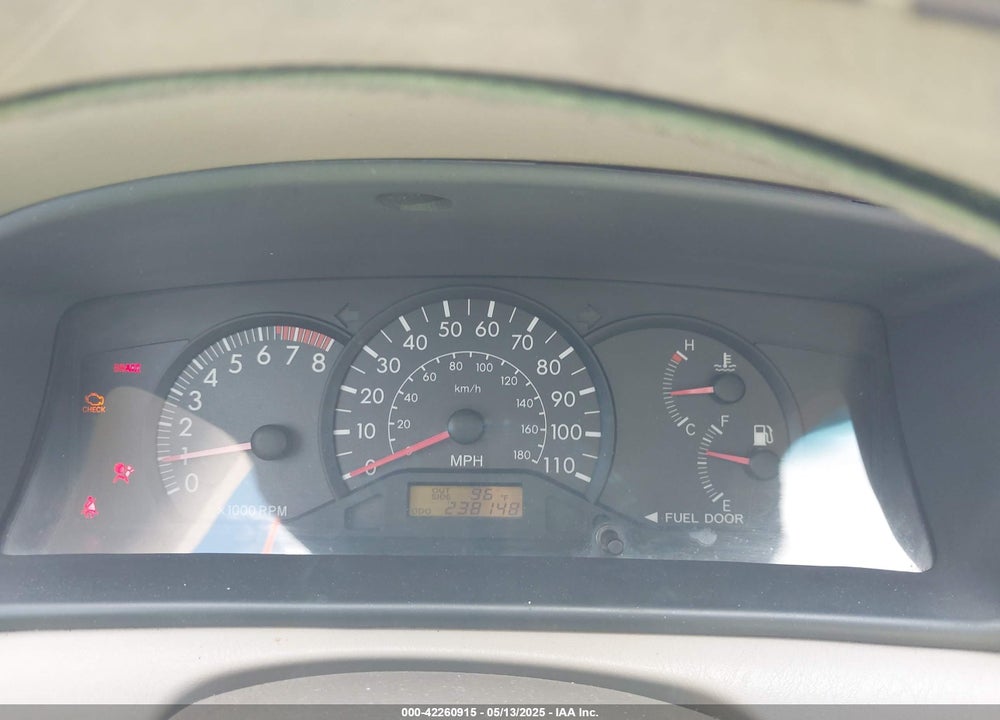 2007 TOYOTA COROLLA VIN: JTDBR32E270107117