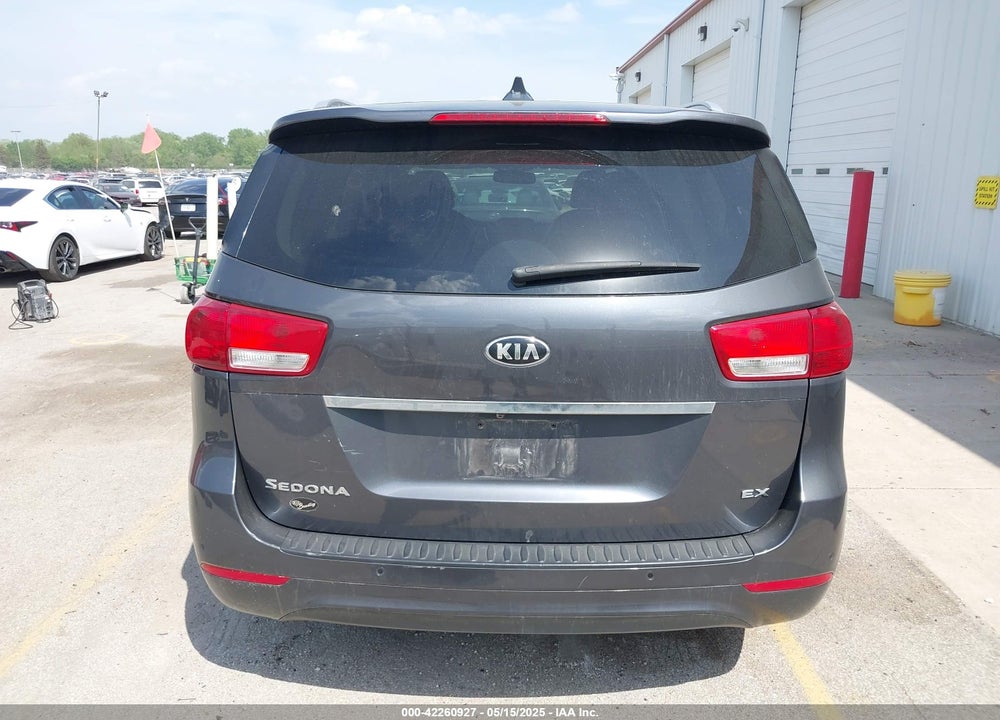 2017 KIA SEDONA EX VIN: KNDMC5C13H6334316