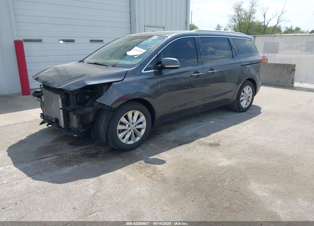 2017 KIA SEDONA EX VIN: KNDMC5C13H6334316