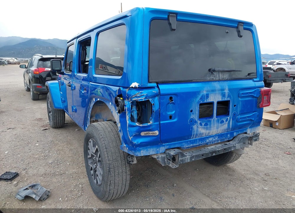 2024 JEEP WRANGLER 4-DOOR SAHARA 4X4 VIN: 1C4PJXEG0RW344058
