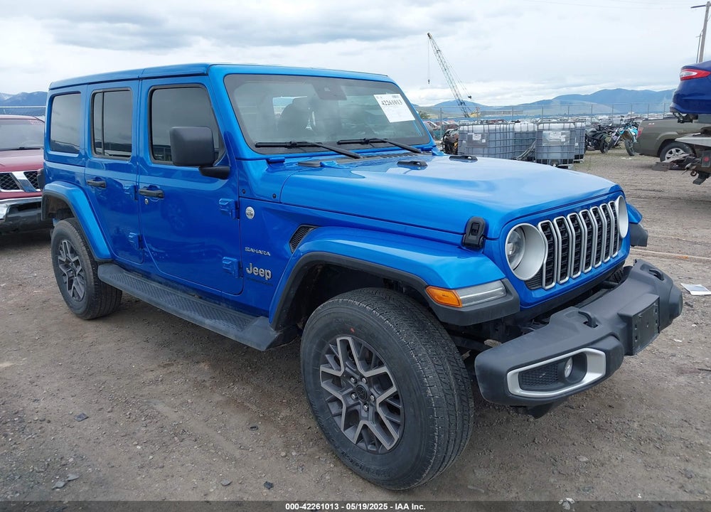 2024 JEEP WRANGLER 4-DOOR SAHARA 4X4 VIN: 1C4PJXEG0RW344058