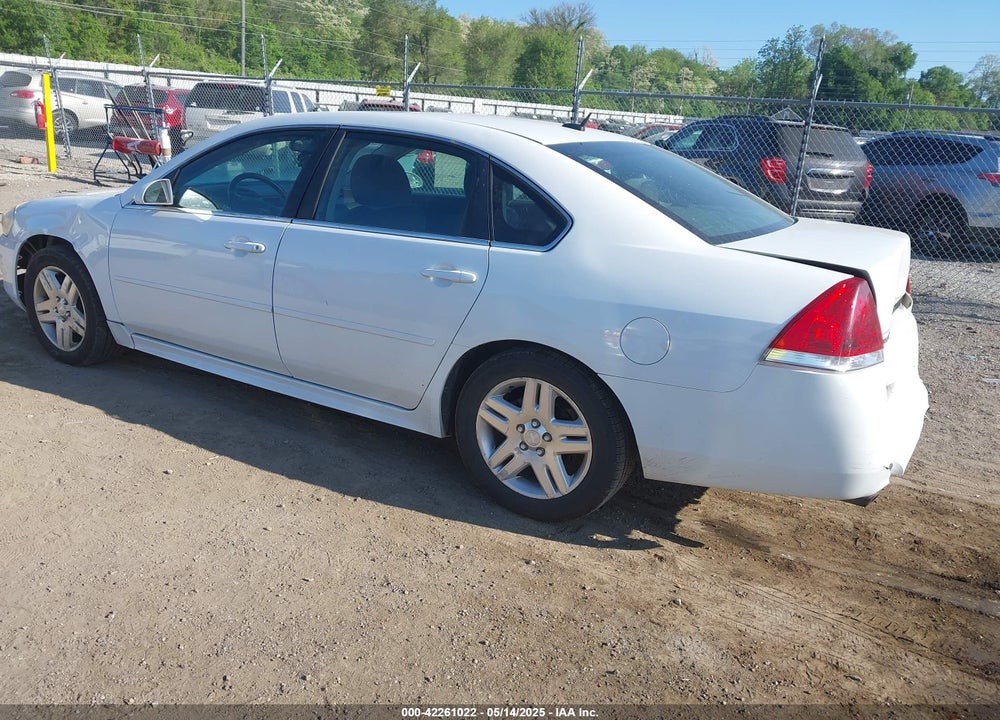 2013 CHEVROLET IMPALA LT VIN: 2G1WG5E38D1260235