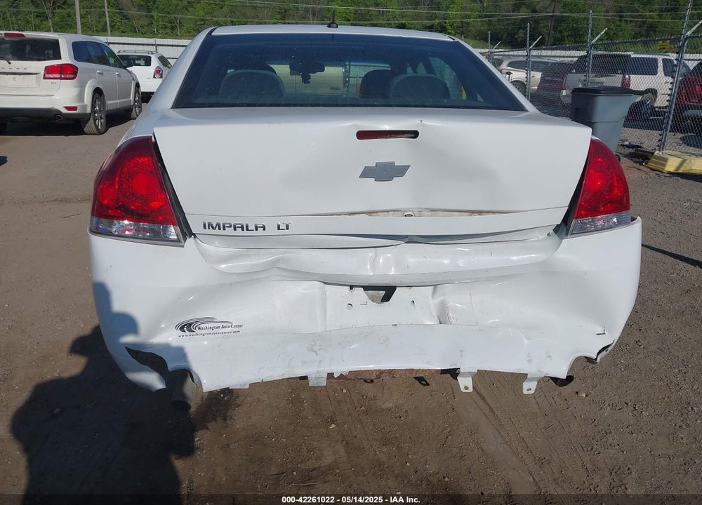 2013 CHEVROLET IMPALA LT VIN: 2G1WG5E38D1260235