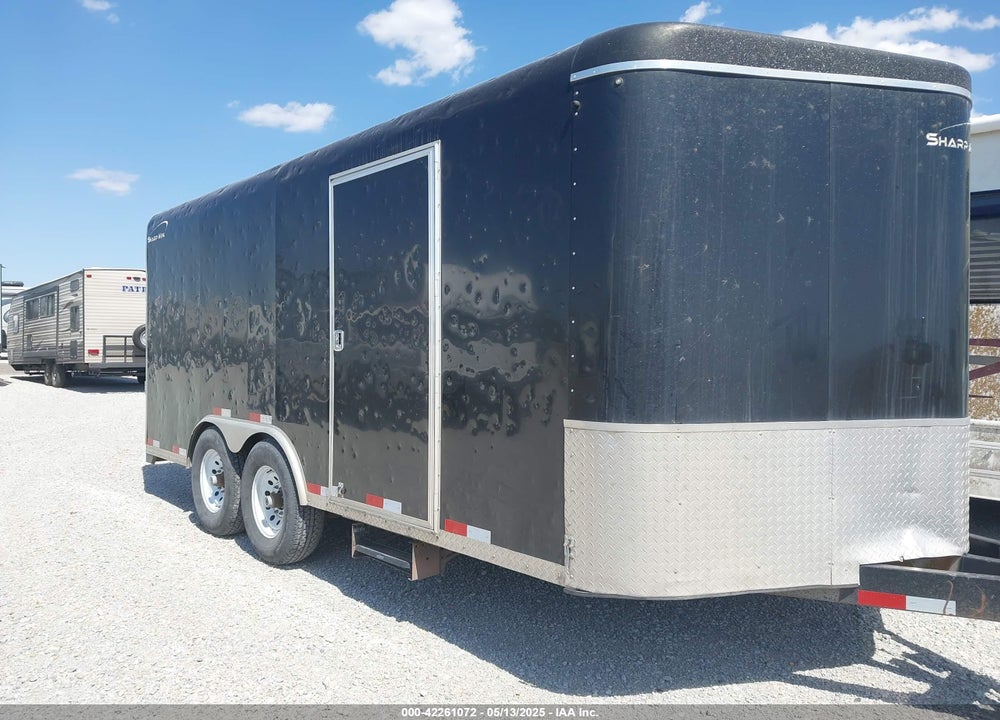 2019 SHARP 4 WHEEL 16' ENCLOSED VIN: 1S9BE1620K1870280