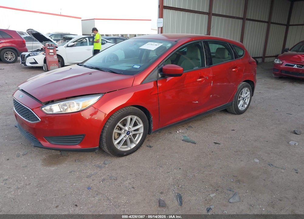 2018 FORD FOCUS VIN: 1FADP3K23JL286574