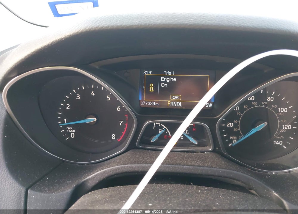 2018 FORD FOCUS VIN: 1FADP3K23JL286574