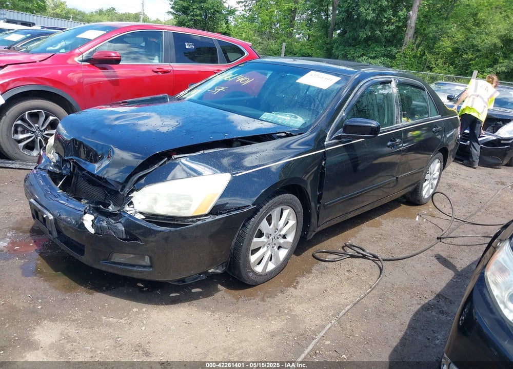 2007 HONDA ACCORD 3.0 EX VIN: 1HGCM66837A044386