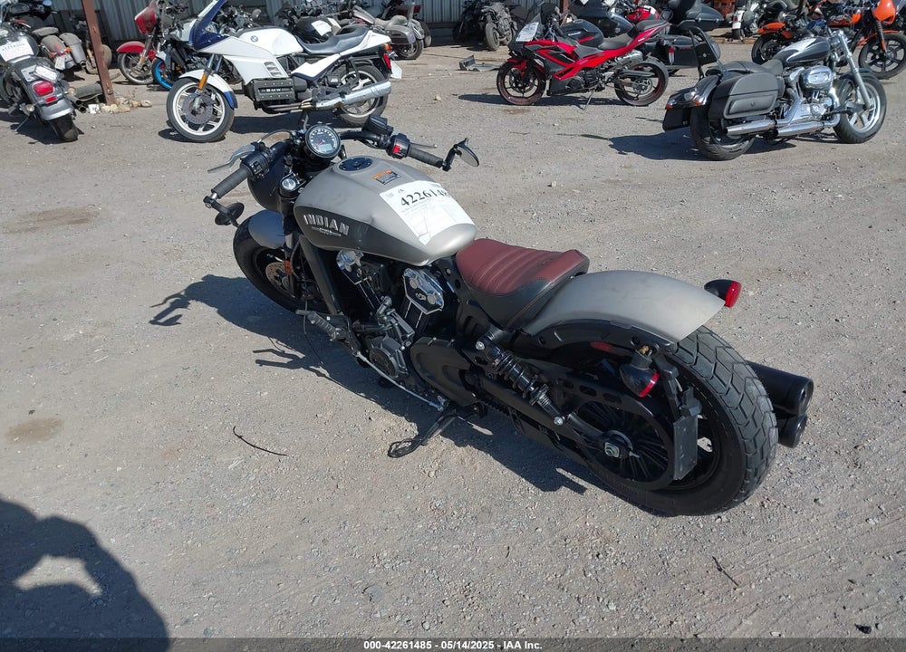 2022 INDIAN MOTORCYCLE CO. SCOUT BOBBER ABS VIN: 56KMTA008N3189981