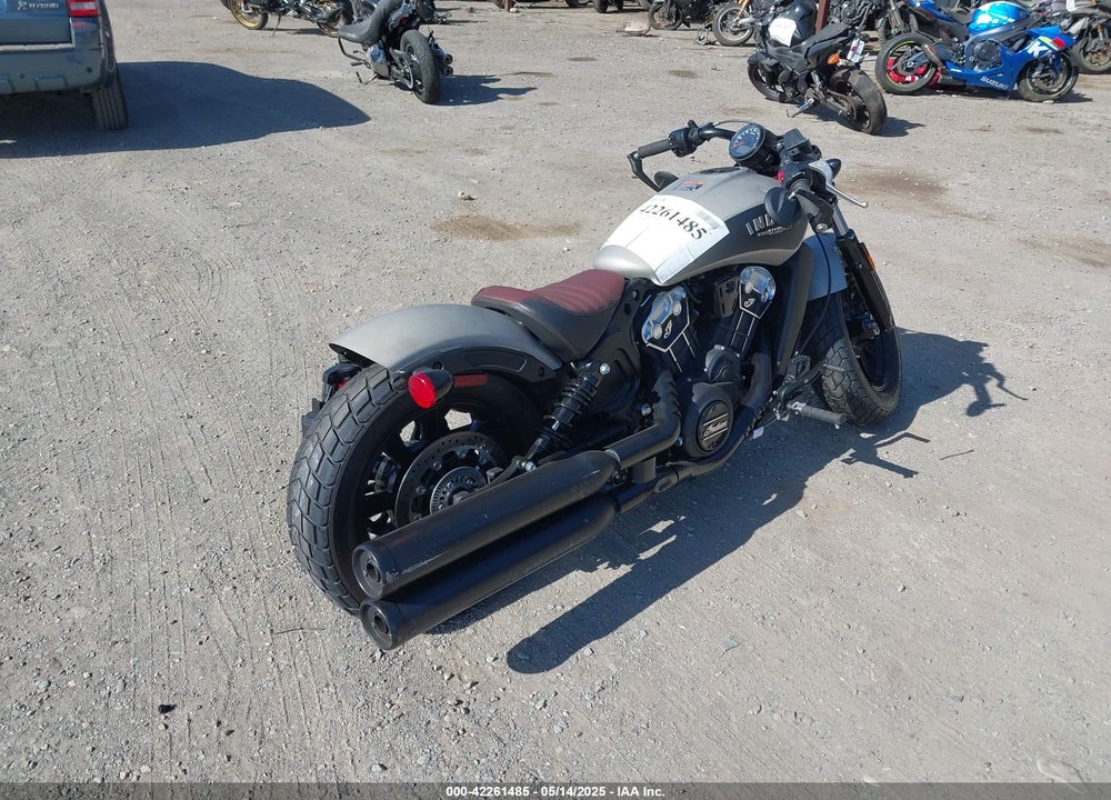2022 INDIAN MOTORCYCLE CO. SCOUT BOBBER ABS VIN: 56KMTA008N3189981