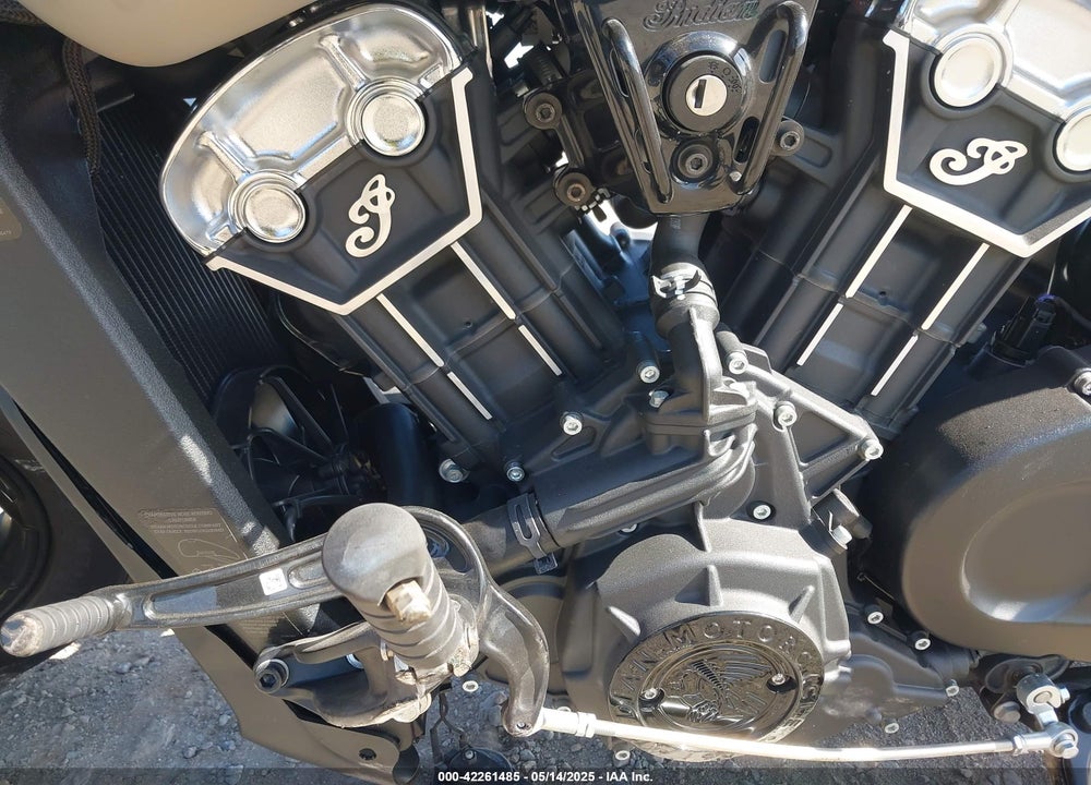 2022 INDIAN MOTORCYCLE CO. SCOUT BOBBER ABS VIN: 56KMTA008N3189981