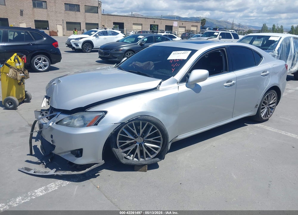 2007 LEXUS IS 250 VIN: JTHBK262675032390