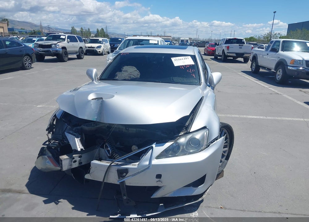 2007 LEXUS IS 250 VIN: JTHBK262675032390