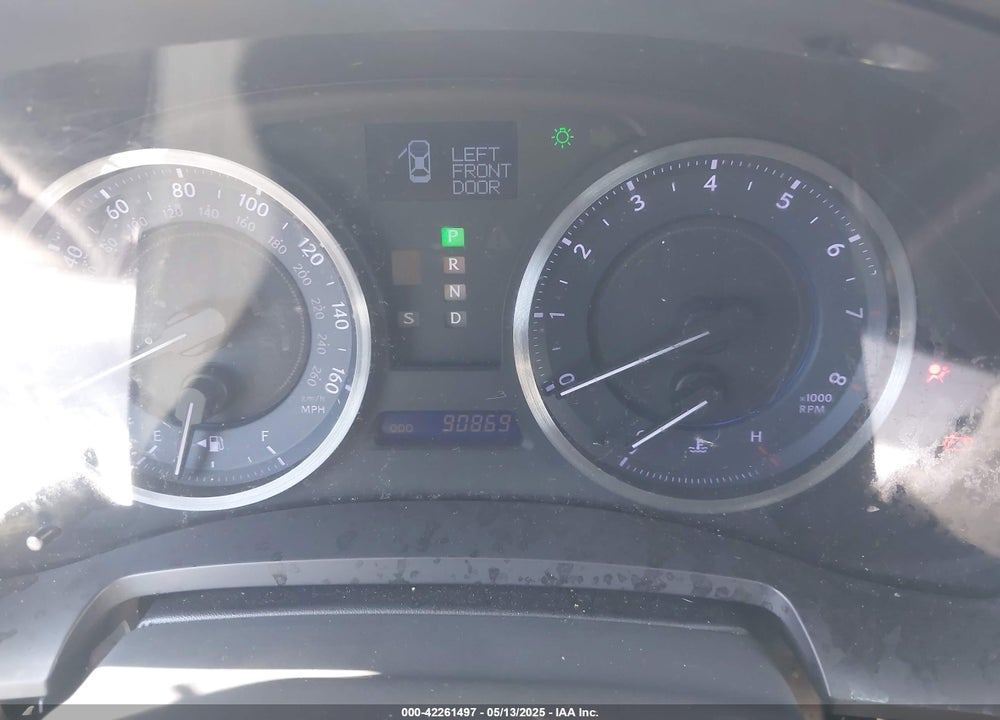 2007 LEXUS IS 250 VIN: JTHBK262675032390