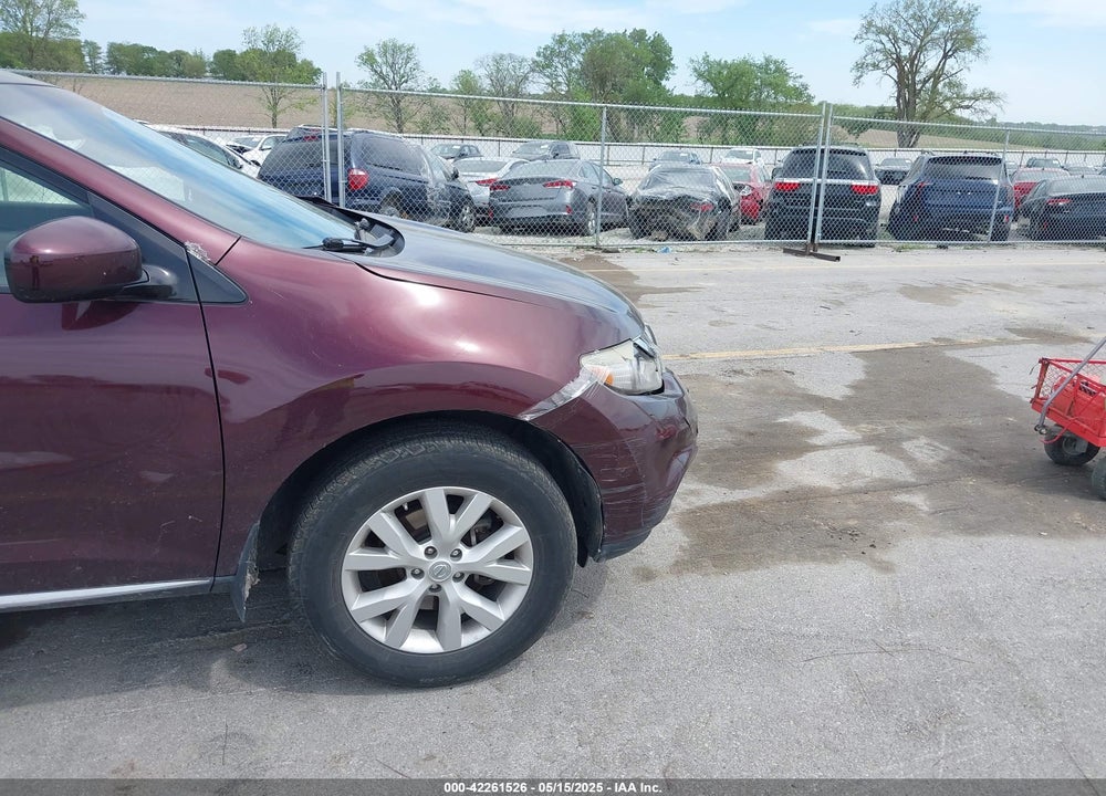 2014 NISSAN MURANO VIN: JN8AZ1MUXEW409371