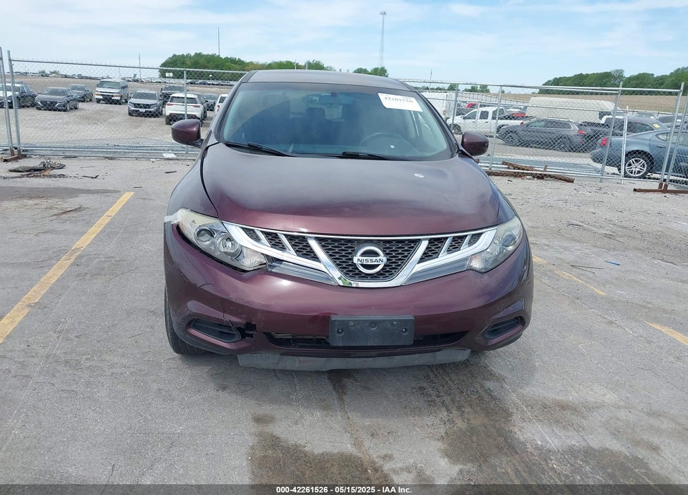 2014 NISSAN MURANO VIN: JN8AZ1MUXEW409371