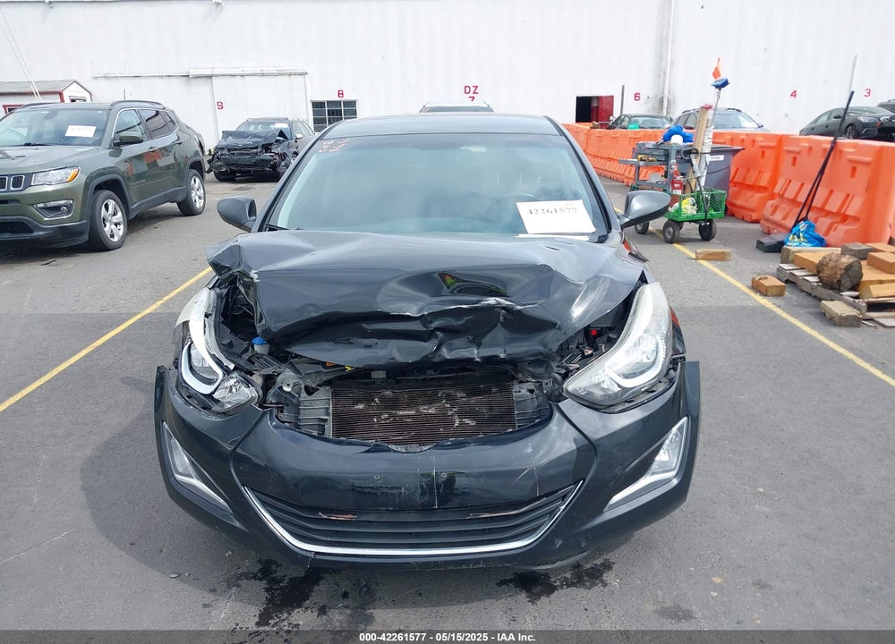 2016 HYUNDAI ELANTRA SE VIN: 5NPDH4AE9GH698424