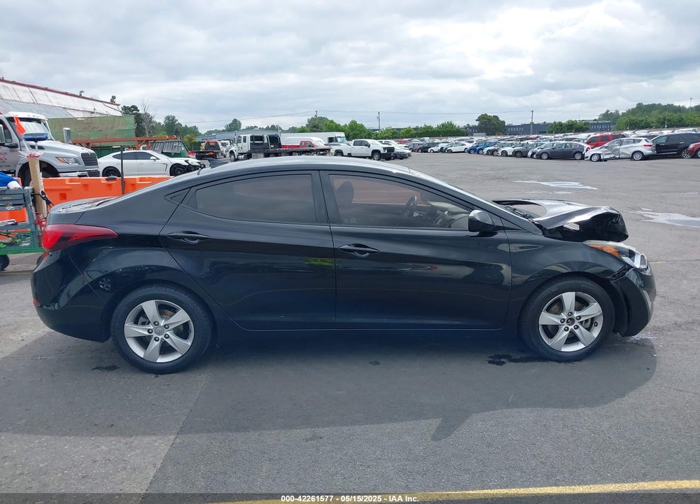 2016 HYUNDAI ELANTRA SE VIN: 5NPDH4AE9GH698424