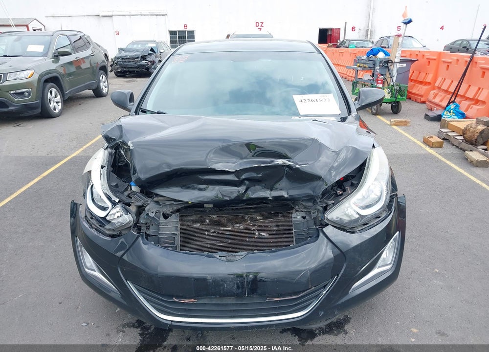 2016 HYUNDAI ELANTRA SE VIN: 5NPDH4AE9GH698424