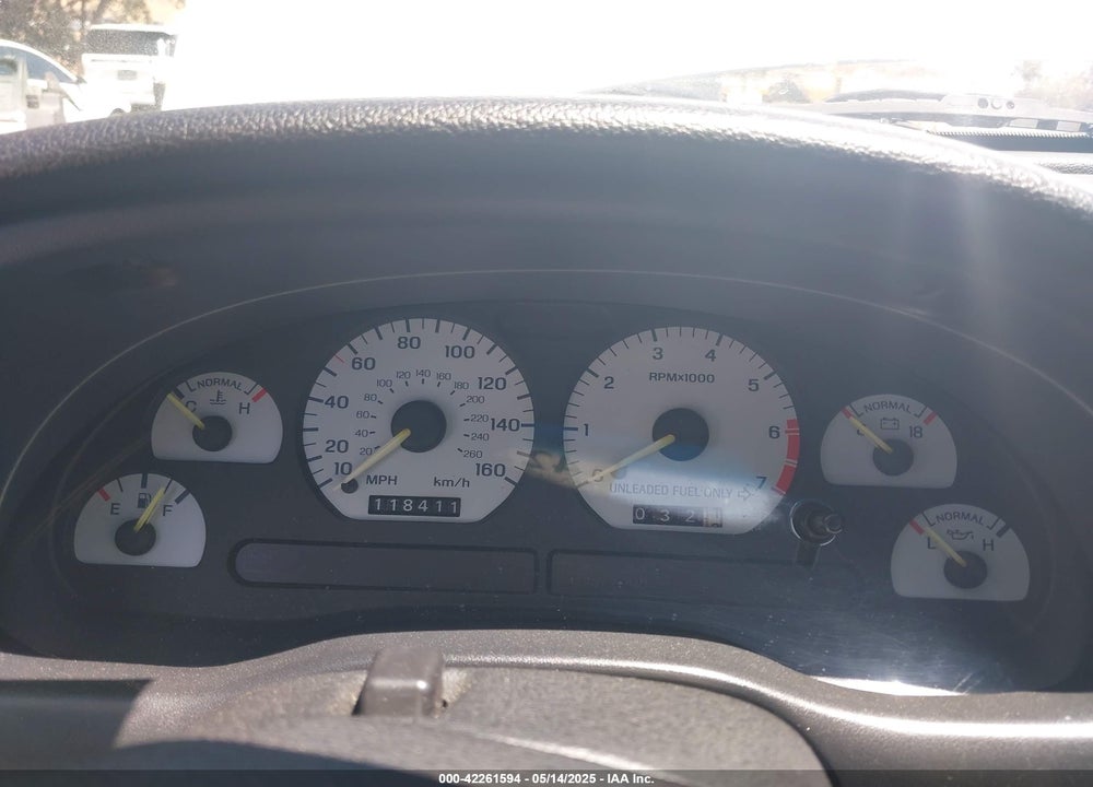 1994 FORD MUSTANG COBRA VIN: 1FALP42D8RF184264