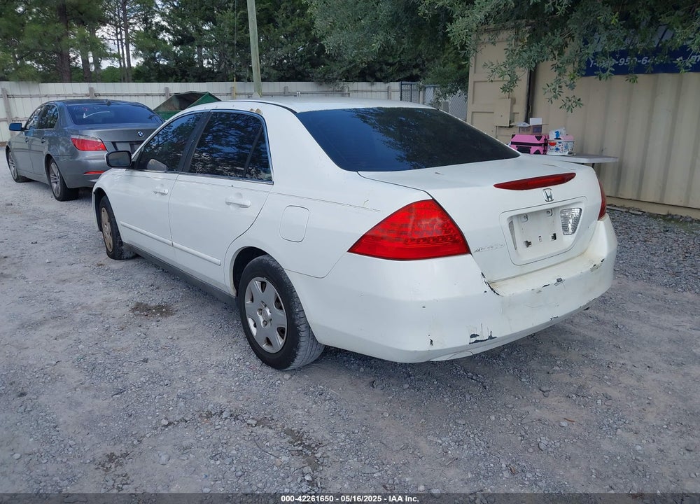 2007 HONDA ACCORD 2.4 LX VIN: 3HGCM56437G707111