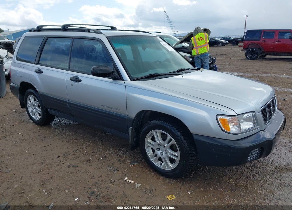2002 SUBARU FORESTER L VIN: JF1SF63592H747060
