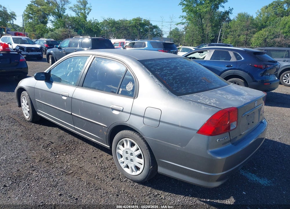 2004 HONDA CIVIC LX VIN: 2HGES16594H525294