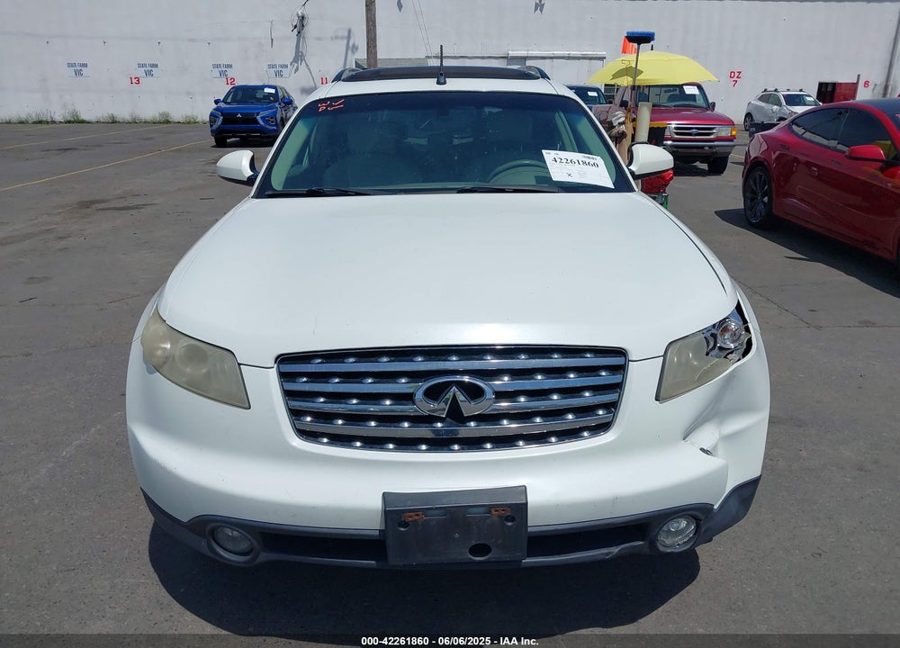 2004 INFINITI FX35 VIN: JNRAS08W44X215935