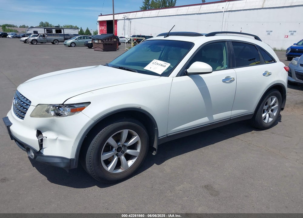 2004 INFINITI FX35 VIN: JNRAS08W44X215935