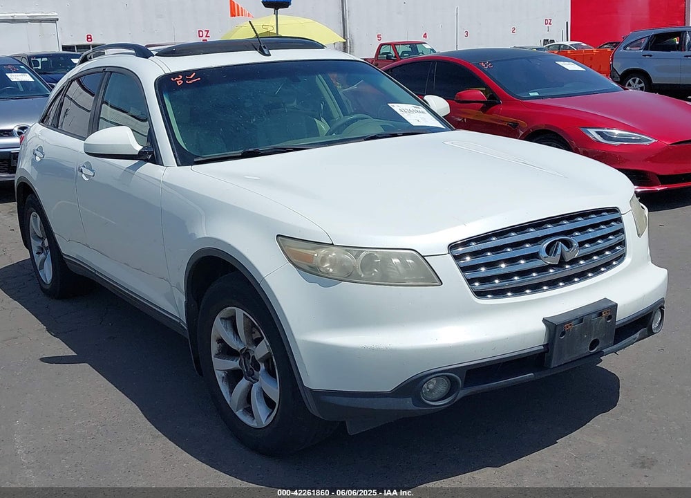 2004 INFINITI FX35 VIN: JNRAS08W44X215935