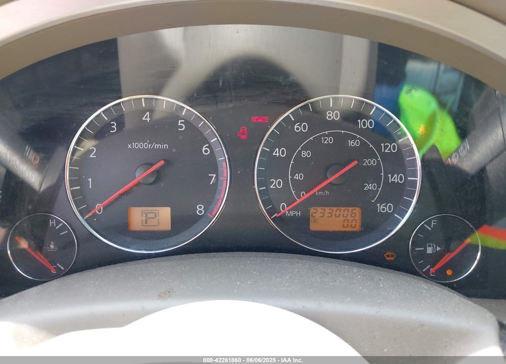 2004 INFINITI FX35 VIN: JNRAS08W44X215935